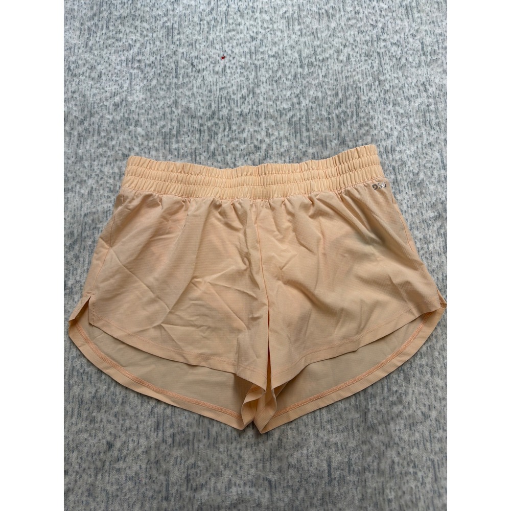 DSG Womens Stride 3 Inch Mid-Rise Shorts Peach DAW14200R